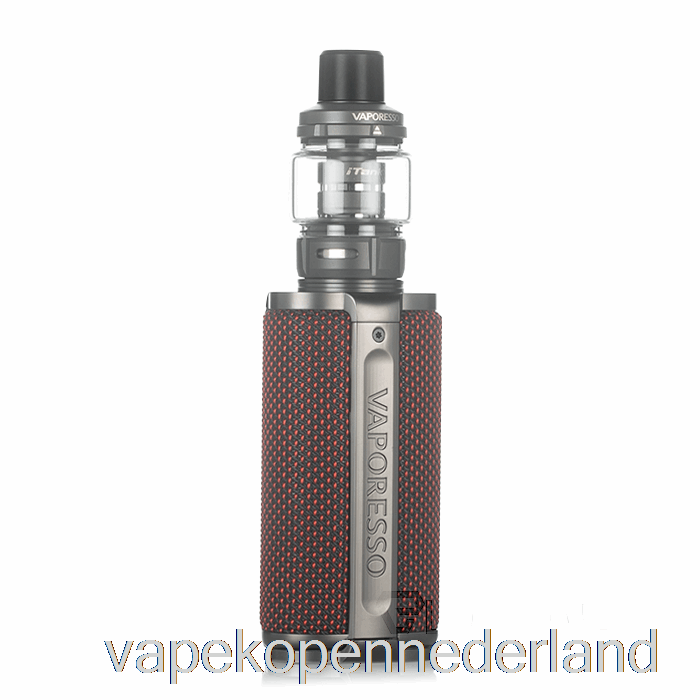 Elektronische Sigaret Vape Vaporesso Target 200 Starterkit Zonsondergangrood